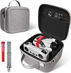 The carrying case designed by GAGITERVR for Dji Mini 3/Mini 3 Pro Drone and Accessories. It is convenient for storage and travel, bid farewell to the huge box, and can accommodate a drone and RC controller/RC N1 controller, 4x Intelligent Flight Batteries